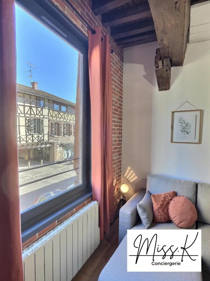 "La Fenetre Sur Le Marche" De Miss.K Conciergerie Leilighet Châtillon-sur-Chalaronne Eksteriør bilde